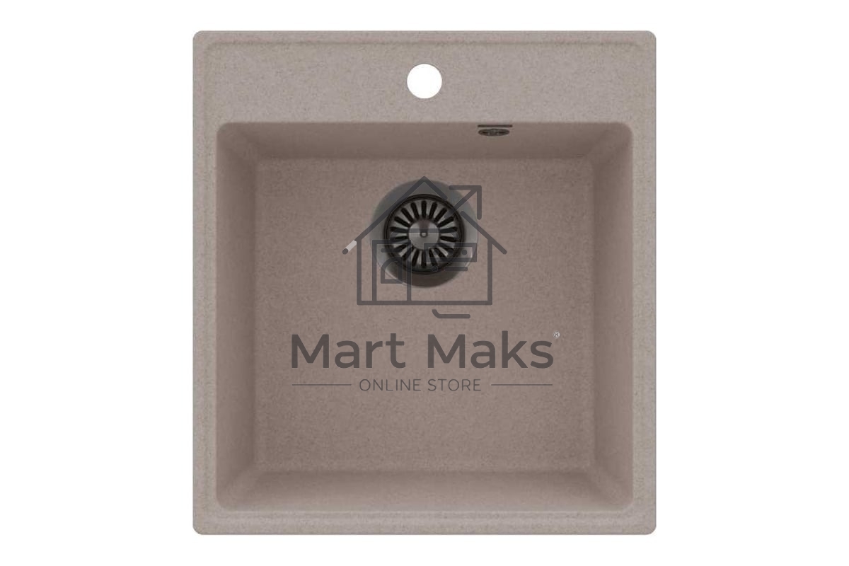 Кухонная мойка Maunfeld Perla 460 MFQS-460BG бежевый