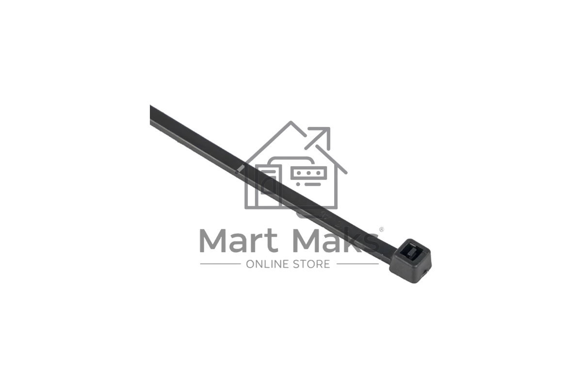 Хомут кабельный 2.5х100 нейл. черный (уп.100шт) EKF plc-cb-2.5x100