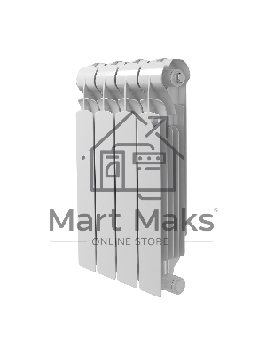 Радиатор биметаллический Royal Thermo Indigo B 500 - 4 секц.