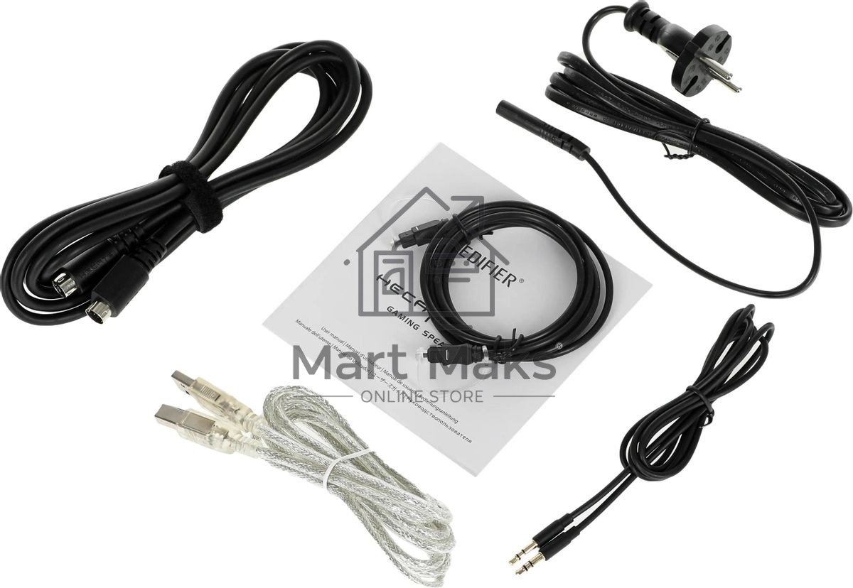 Акустическая система Edifier G5000 2.0 черный 88Вт