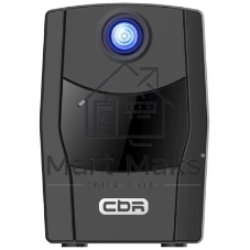 Источник бесперебойного питания CBR QTM-850T-2F-LCUC / 850ВА / 480Вт / 2xSchuko CEE7