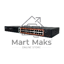 Коммутатор Optimus U1IC-24G/2G/2S, 24×1 Гбит/с PoE+ + 2×1 Гбит/с Uplink + 2×1 Гбит/с SFP Uplink, настраиваемый