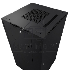 Шкаф телекоммуникационный напольный Cabeus SH-05C-42U60/60-BK IP20, 42U, 2055х600х600 мм (ВхШхГ), дверь: стекло, боковая панель: сплошная, разборный, черный