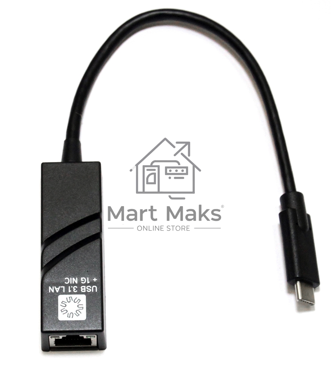 Кабель-адаптер 5bites UA3C-45-07BK USB3.1 / RJ45 1G / черный