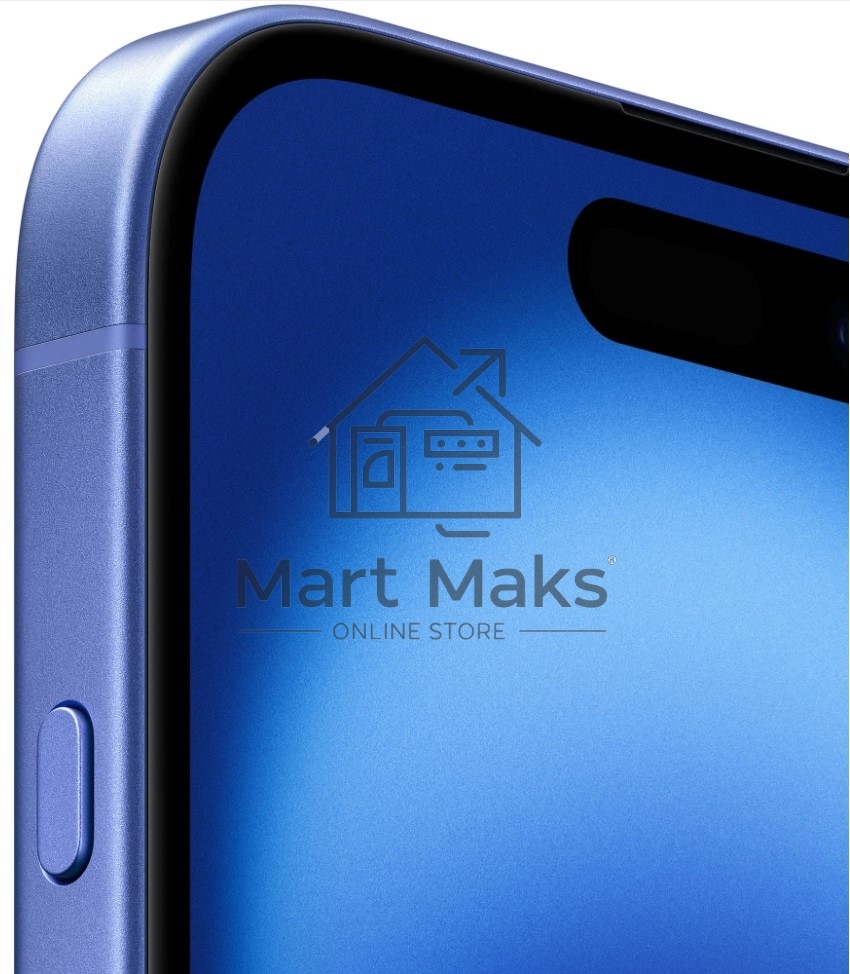 Смартфон Apple iPhone 16, 8/256Gb, ультрамарин