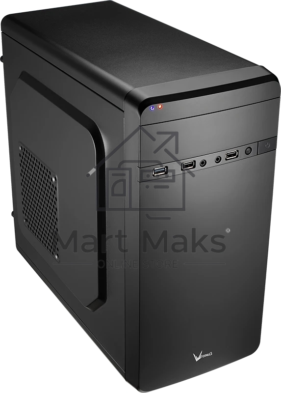 Компьютерный корпус Aerocool / Formula Qs-180 черный без БП mATX 1x80mm 2xUSB2.0 1xUSB3.0 audio