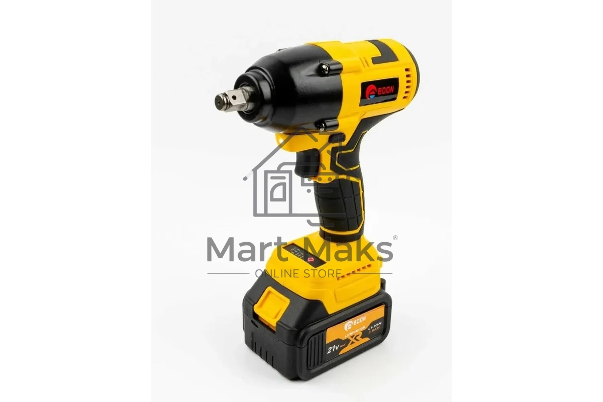 Гайковерт EDON AAW-21/300BL черный/желтый 25088