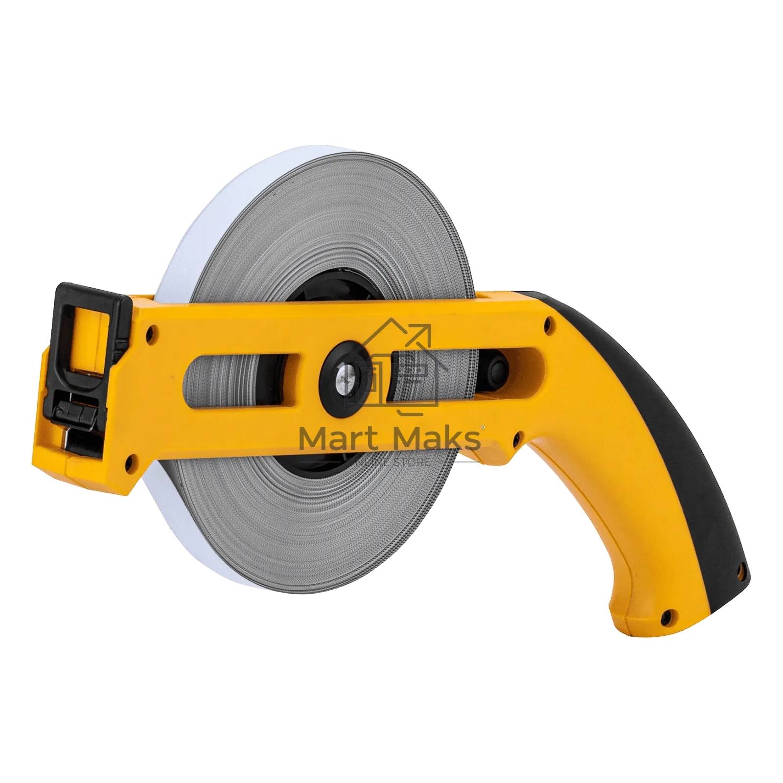 Рулетка геодезическая Denzel 50 м х 13 мм, открытый корпус, металлическая лента