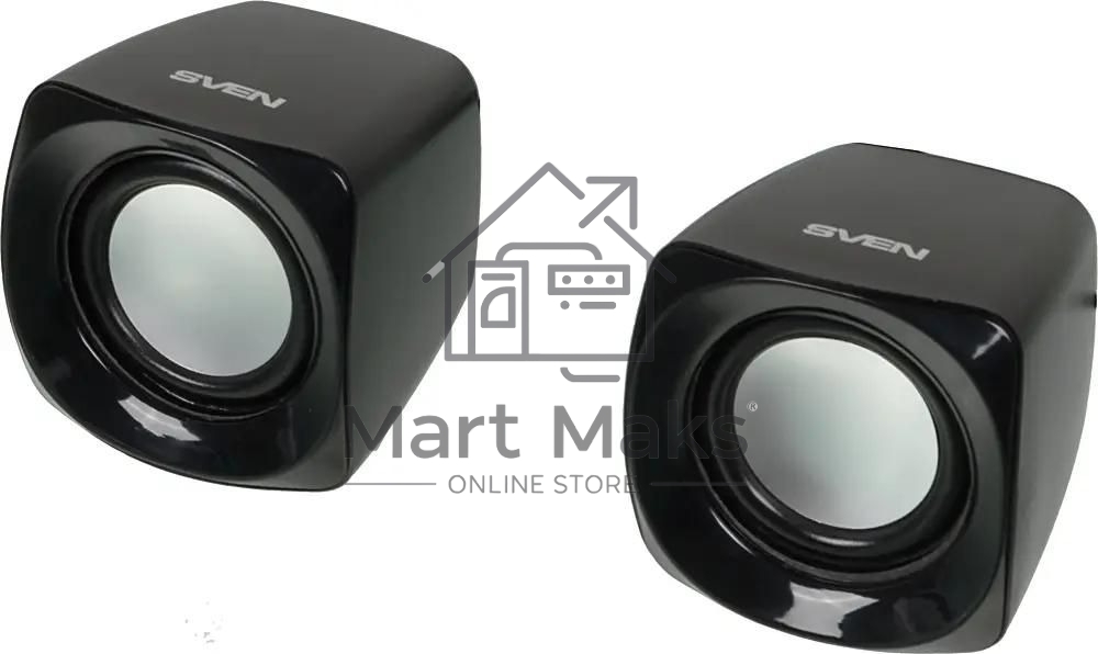 Акустическая система SVEN 120 2.0 черный 5Вт