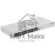 Коммутатор MikroTik CRS326-24S+2Q+RM, 24×10 Гбит/с SFP+ + 2×40 Гбит/с QSFP+, управляемый