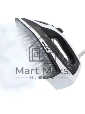Утюг Vitek Metropolis VT-8338 серый/белый