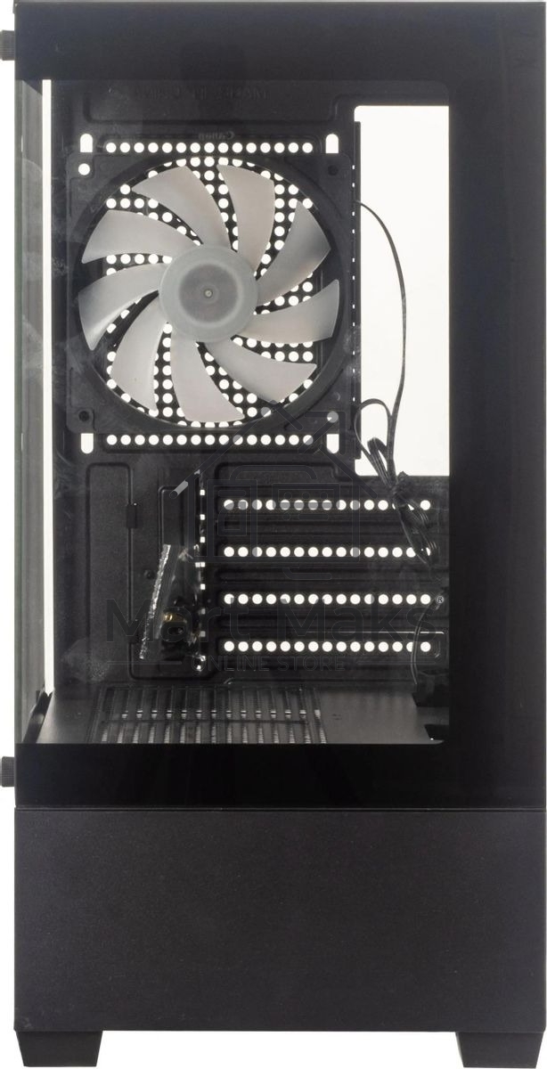 Компьютерный корпус Accord ACC-ZCU2B черный без БП mATX 1x120mm 1xUSB3.0 1xUSB3.1 audio