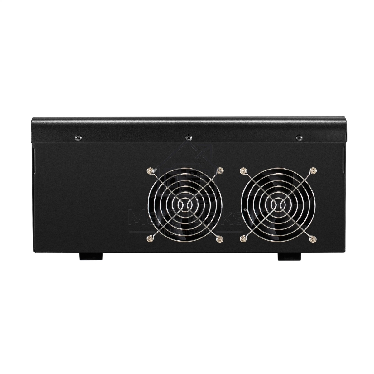 Комплект источника бесперебойного питания Exegate EX296005RUS + батарея 40Aч EX282976RUS 4шт (инвертор, синус, для котла, настенный) ExeGate FineSine SX-7000.LCD.AVR.2SH.T <7000VA/5000W, чистая синусоида, цветной LCD-дисплей, AVR, 2*Schuko+клеммы, линейно