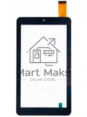 Сенсорное стекло (тачскрин) ZLD070038MQ72-F-A, черное