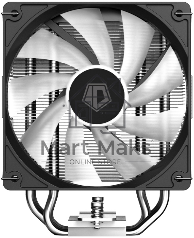 Кулер для процессора ID-Cooling BLITZ X4 черный 120мм алюминий+медь 1500rpm 26.6db 4-pin 180W 152мм
