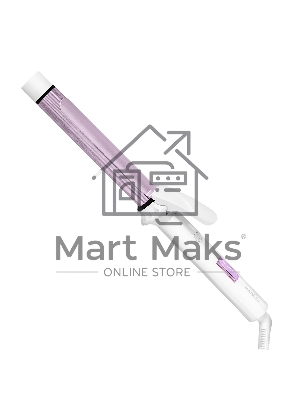 Щипцы для завивки CENTEK CT-2096 белый/розовый