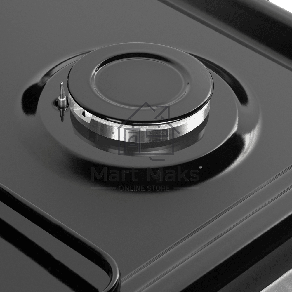 Плита газовая Maunfeld MGC50GCGR08D серый, конфорок 4 шт, духовка 59 л, 50 см x 89 см x 65 см