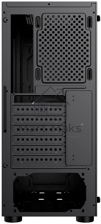 Компьютерный корпус AeroCool / Formula CL-3302B RGb черный без БП ATX 2xUSB 2.0 1xUSB 3.0 audio bott PSU