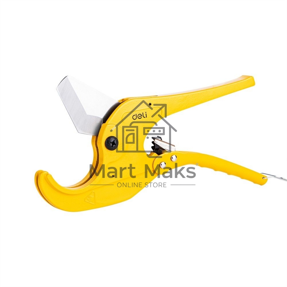 Труборез для пластиковых труб Deli DL2509 диаметр реза до 63мм, сталь 3Cr13, корпус из алюминиевого сплава