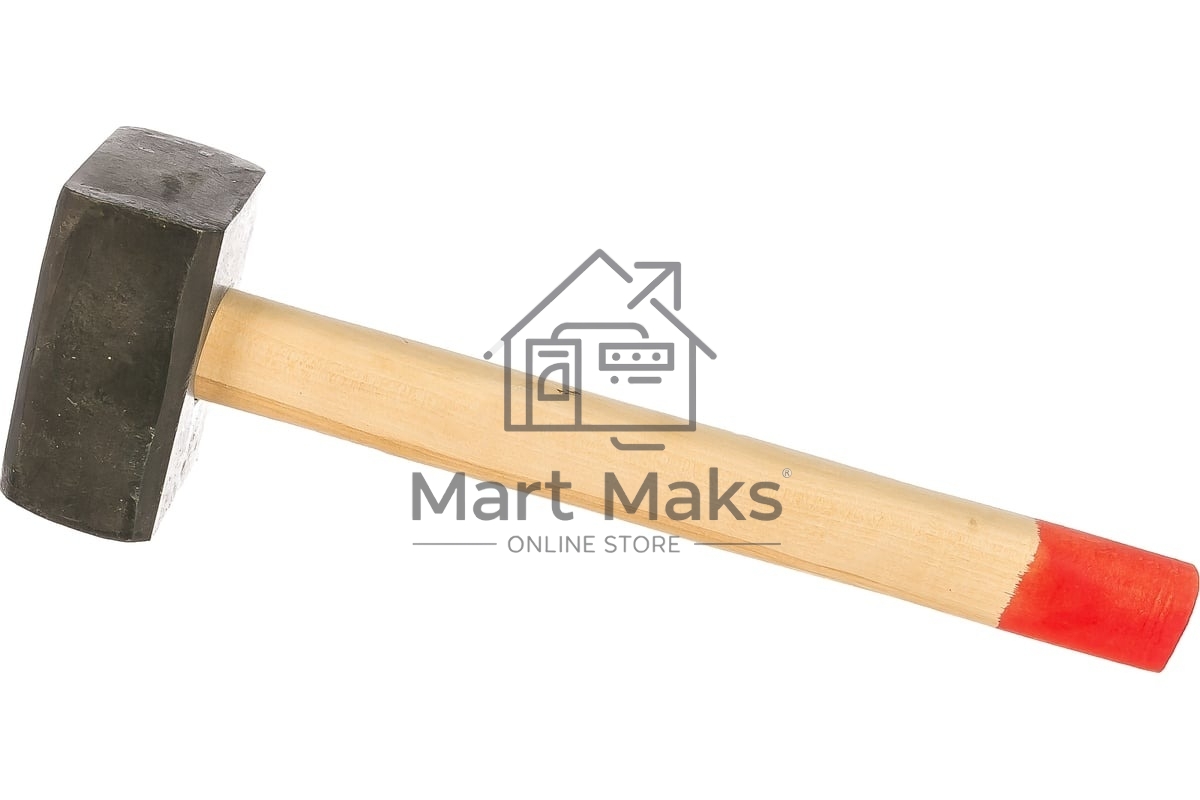 Кувалда Сибртех, 3000 г, кованая головка, деревянная рукоятка 380 мм
