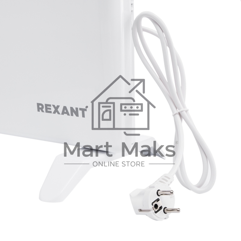 Конвектор Rexant 60-0115 белый, 1000 Вт, 15 м2, термостат