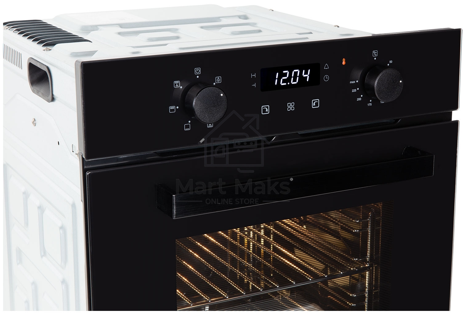 Духовой шкаф электрический Zigmund & Shtain E 173 B черный, 51 л