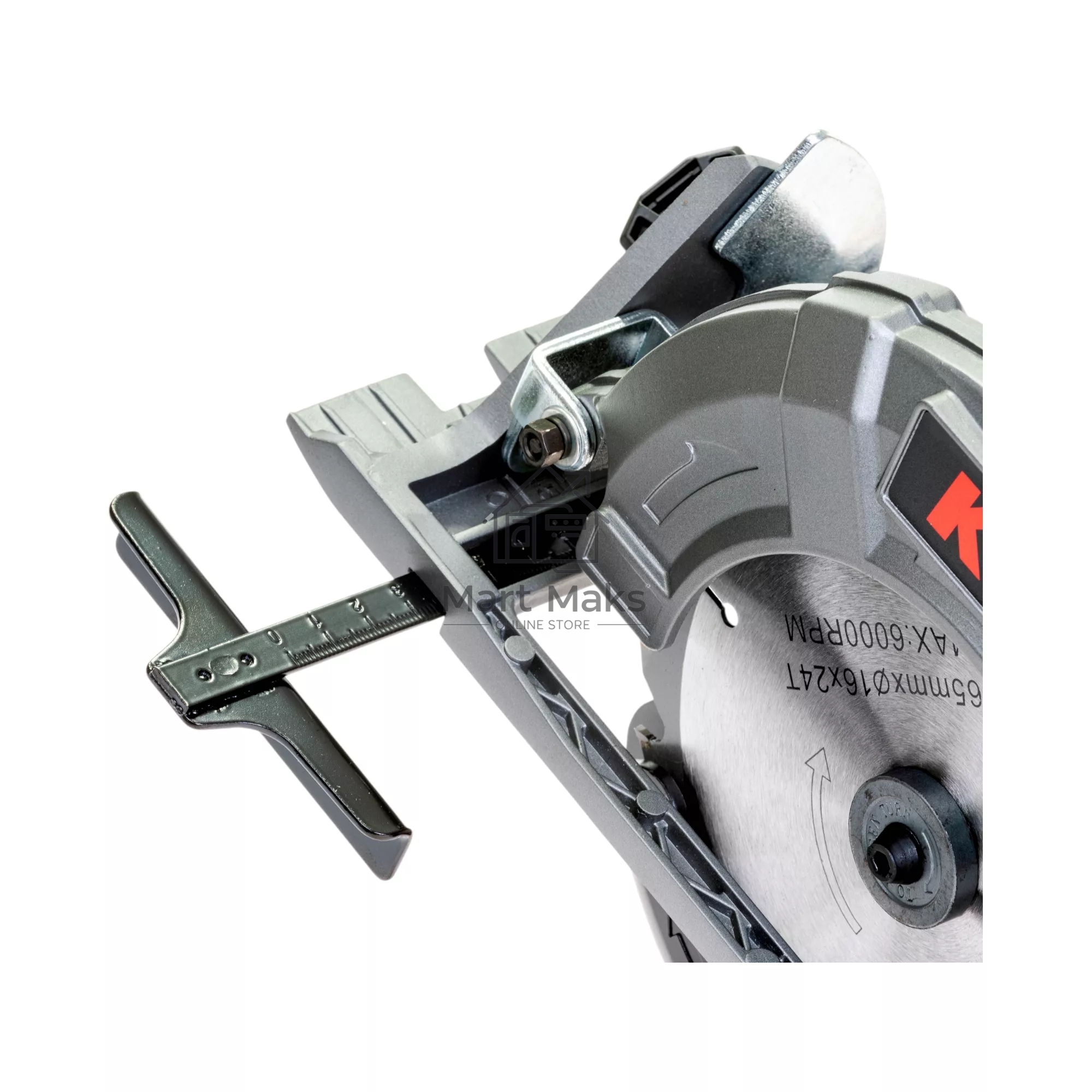 Профессиональная пила циркулярная бесщеточная KLPRO KLDAT18B-80 (18 В / 8,0 А·ч, 3650 об/мин, 165мм)