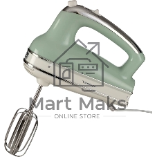 Миксер Ariete 00C154804AR0 Vintage зеленый, ручной, 450 Вт, 5 скоростей