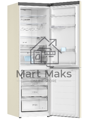 Холодильник Haier C2F636CCFDU1 бежевый двухкамерный 256/108 л морозилка снизу, No Frost