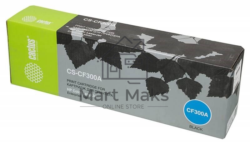 Картридж лазерный Cactus CS-CF300A черный (29500 стр.) для HP Color LaserJet Enterprise M880