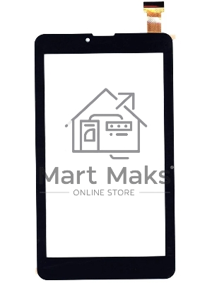 Сенсорное стекло (тачскрин) ZYD070-262-FPC-V02, черное