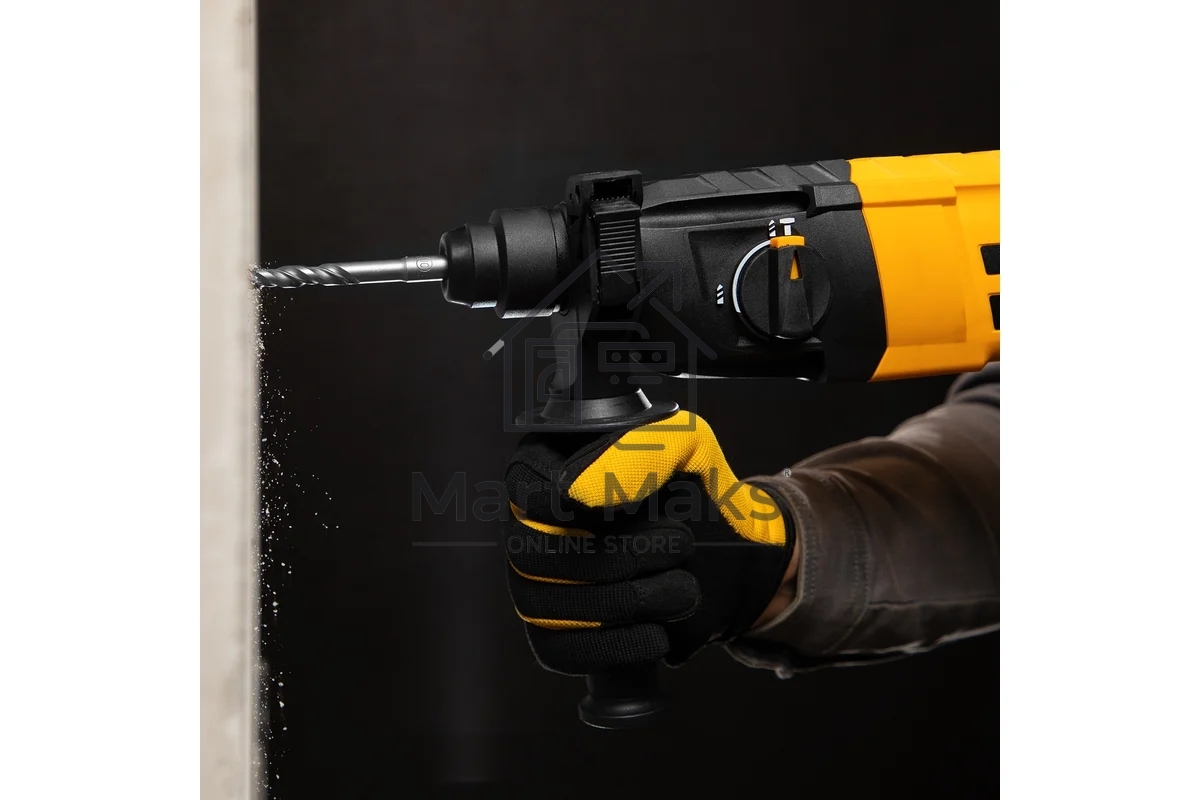 Перфоратор электрический RHH-600-22, SDS-plus, 600 Вт, 2,5 Дж, 2 реж. Denzel