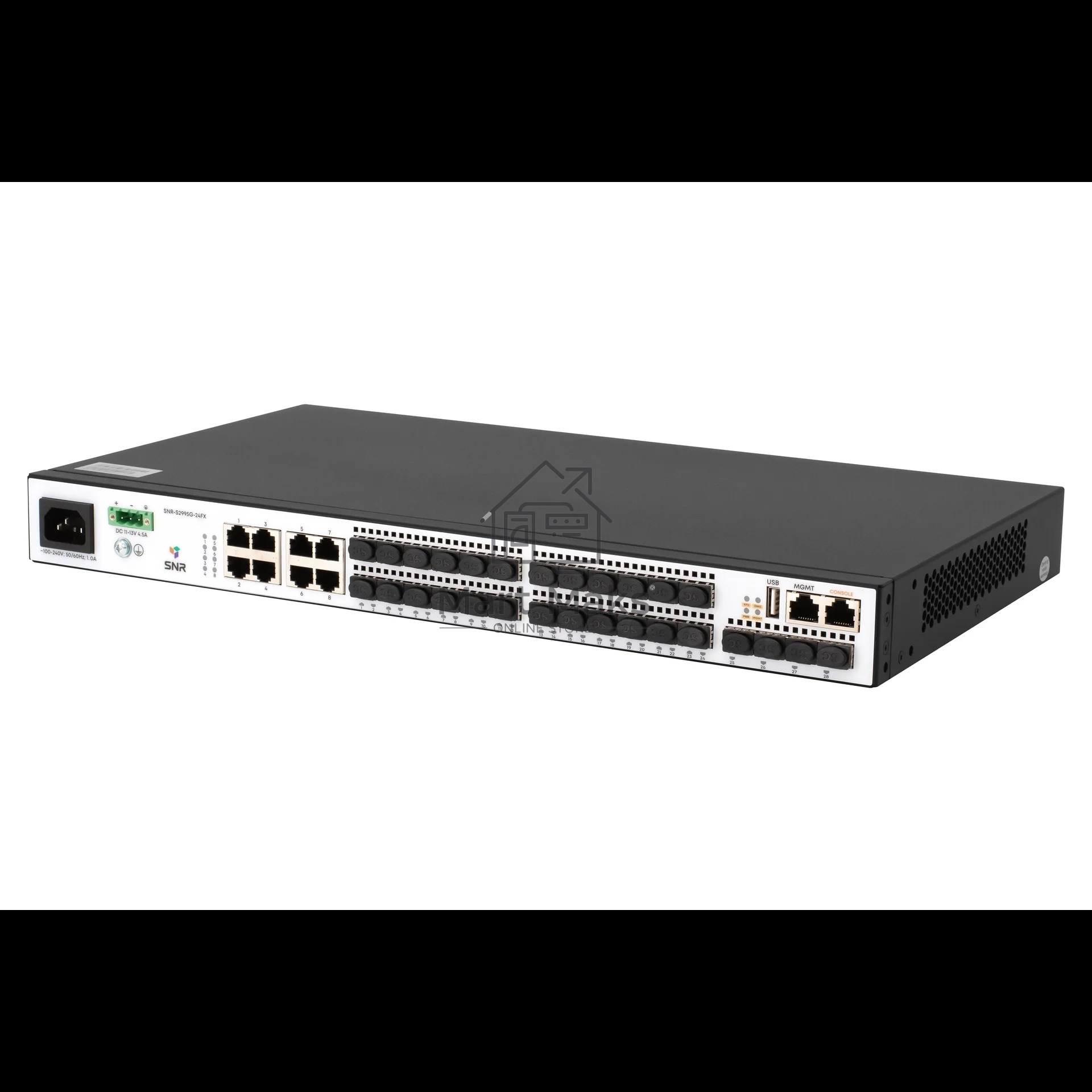 Коммутатор SNR SNR-S2995G-24FX, 1Гбит/с, количество портов 24 шт, (L3)