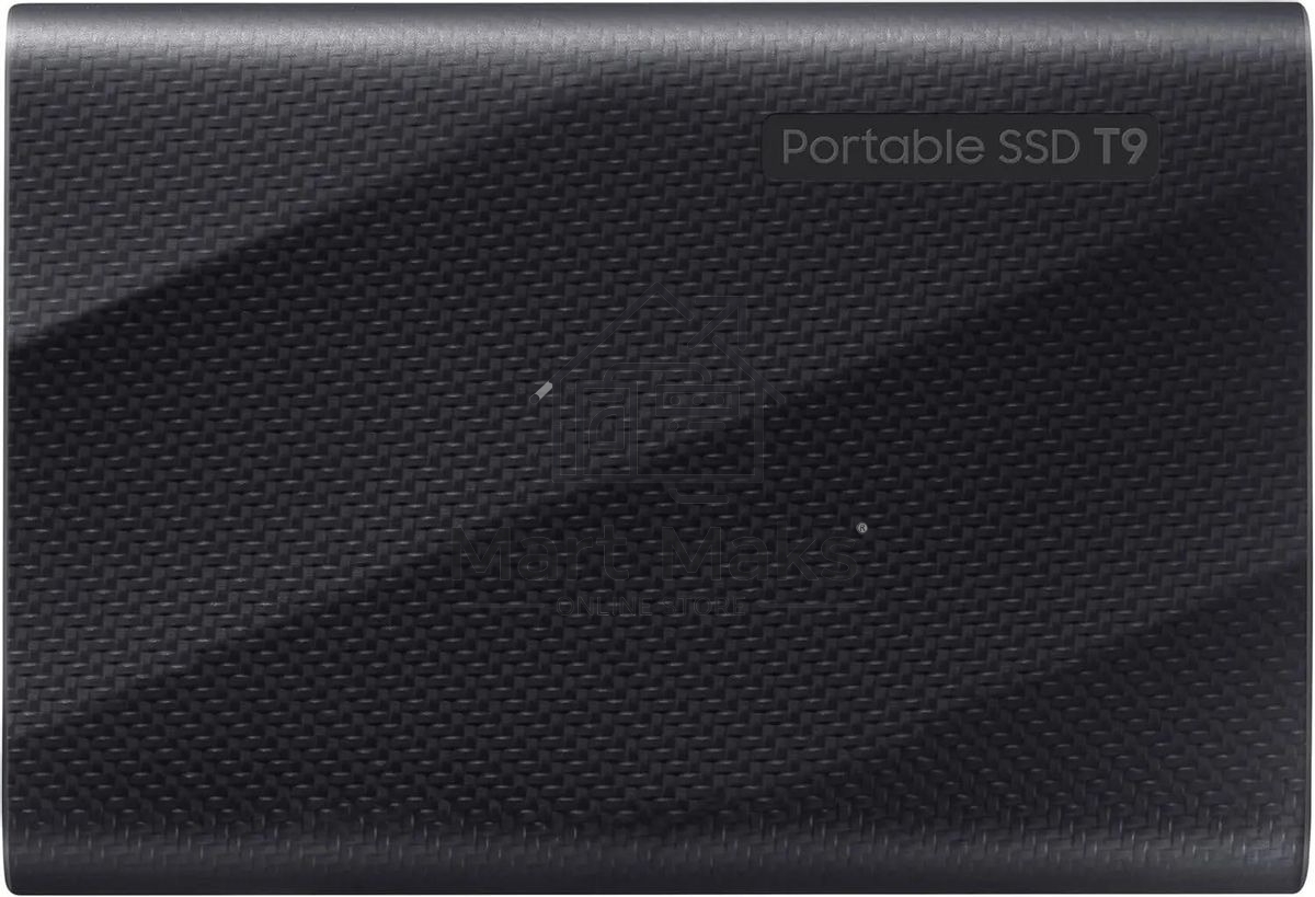 Накопитель SSD 2TB Samsung T9 MU-PG2T0B/WW, V-NAND, USB 3.2 Gen 2 Type-C [R/W - 2000/2000 MB/s] Black