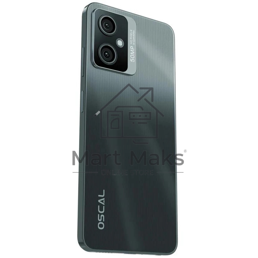 Смартфон OSCAL Tiger 10, 8/256Gb, серый
