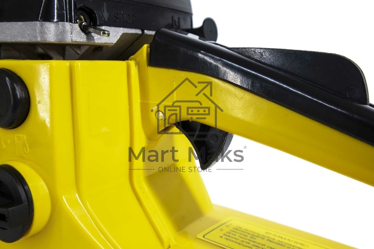 Бензопила Eurolux GS-5218 желтый/черный