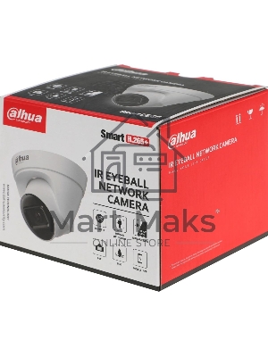 Камера видеонаблюдения IP Dahua DH-IPC-HDW1431T1P-0280B-S6 2.8-2.8мм цв. корп.:белый