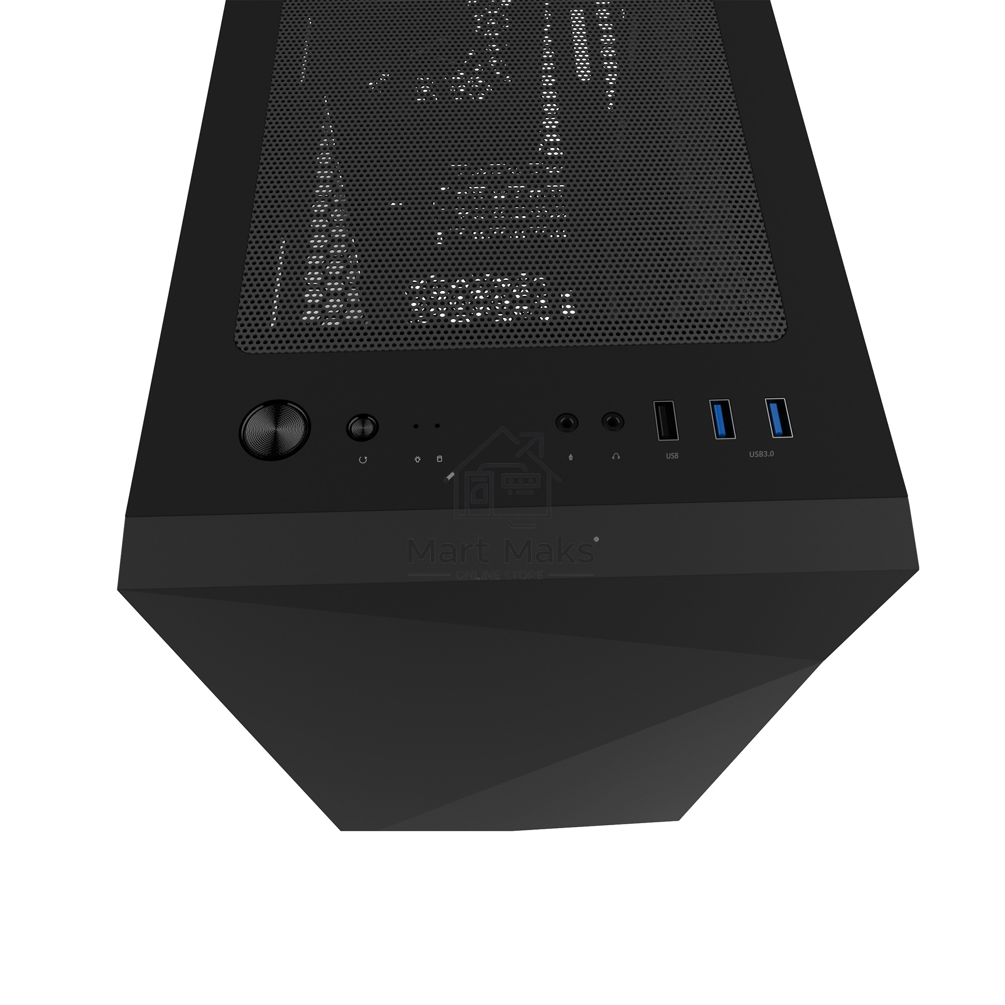 Компьютерный корпус ZALMAN Z1 ICEBERG, MicroATX, BLACK, WINDOW, 2xCOMBO (3.5