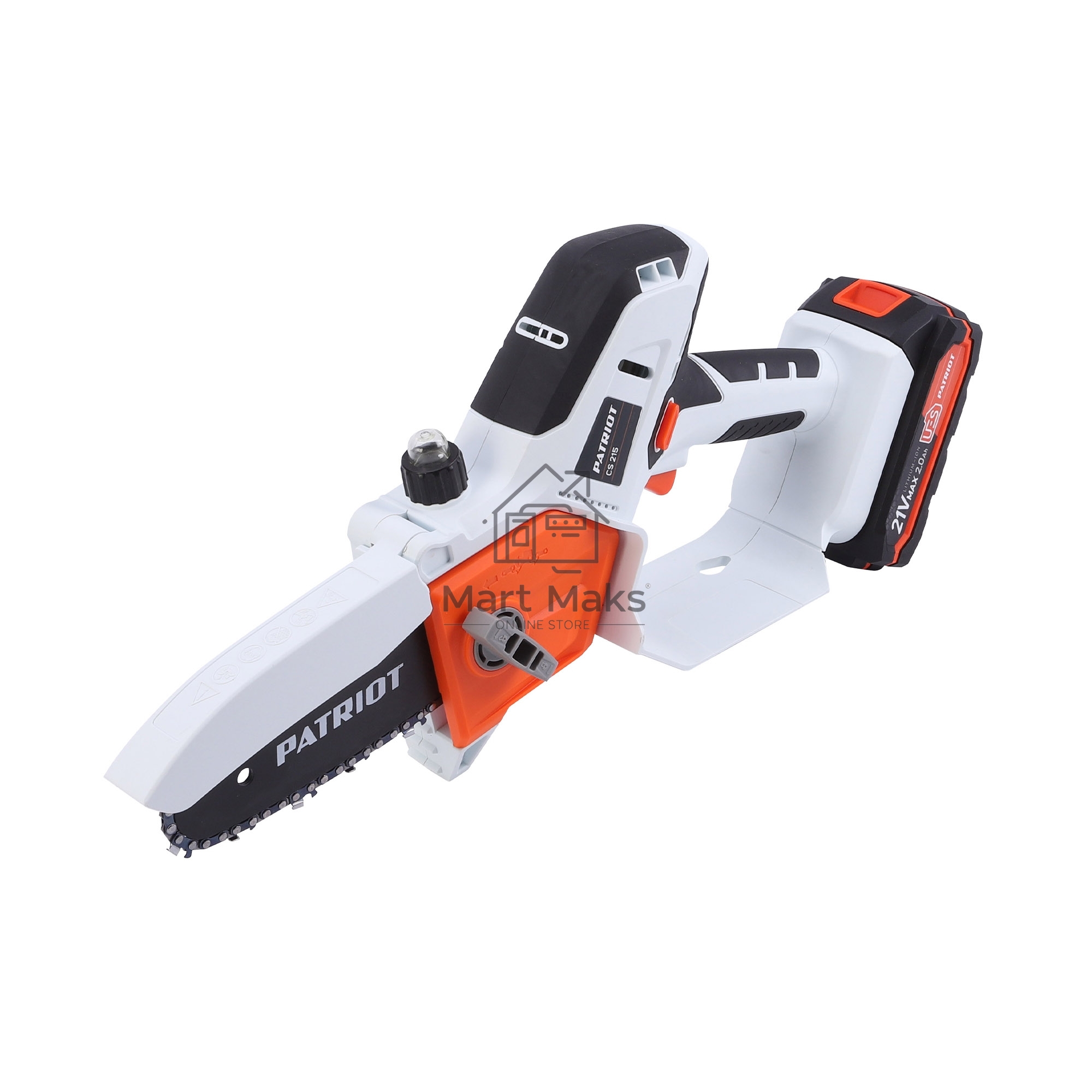 Пила цепная аккумуляторная PATRIOT CS 215 21В UES мини
