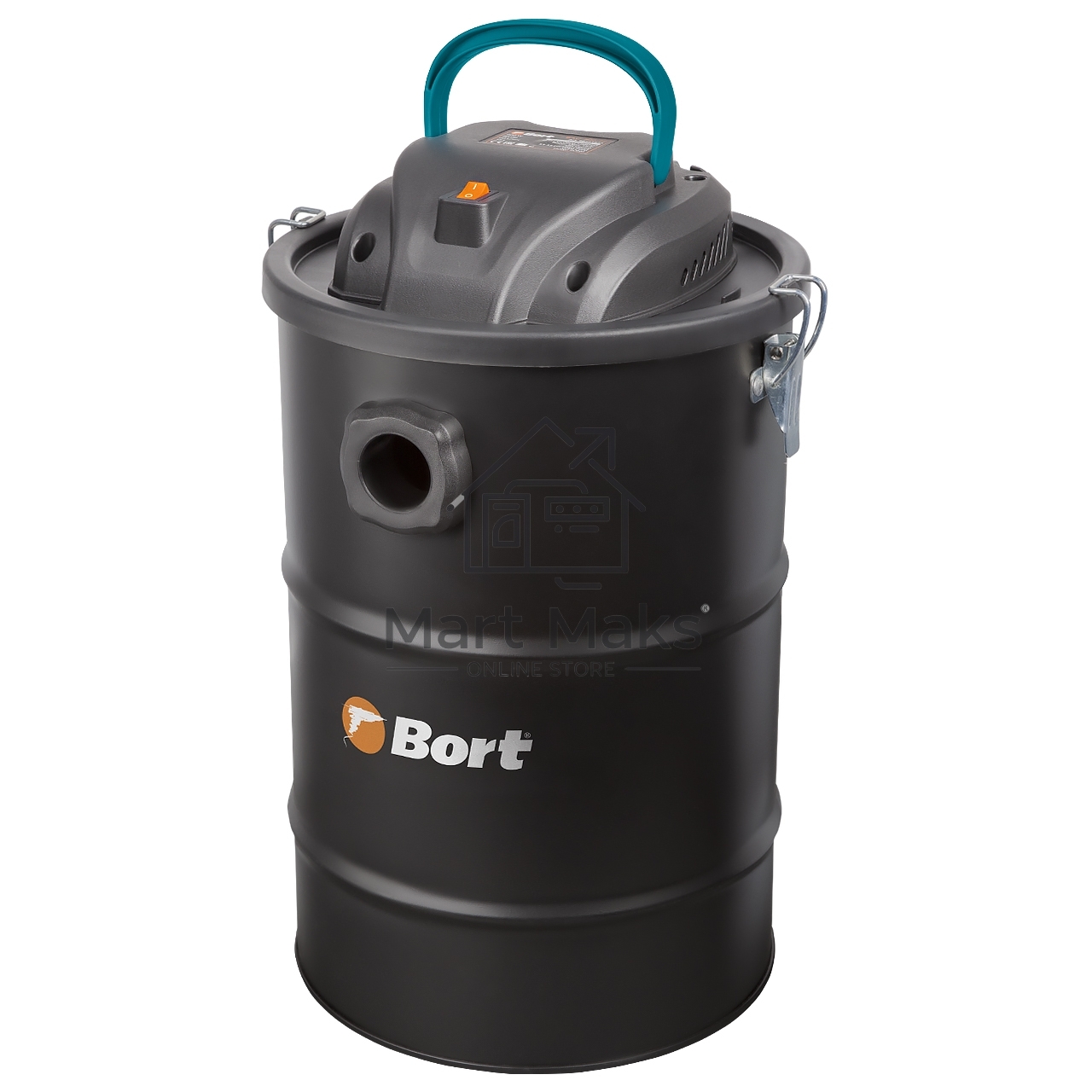 Пылесос для сбора золы Bort BAC-500-22 (98291834) черный, 900 Вт, уборка сухая/ влажная, пылесборник контейнер, 22 л