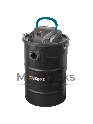 Пылесос для сбора золы Bort BAC-500-22 (98291834) черный, 900 Вт, уборка сухая/ влажная, пылесборник контейнер, 22 л