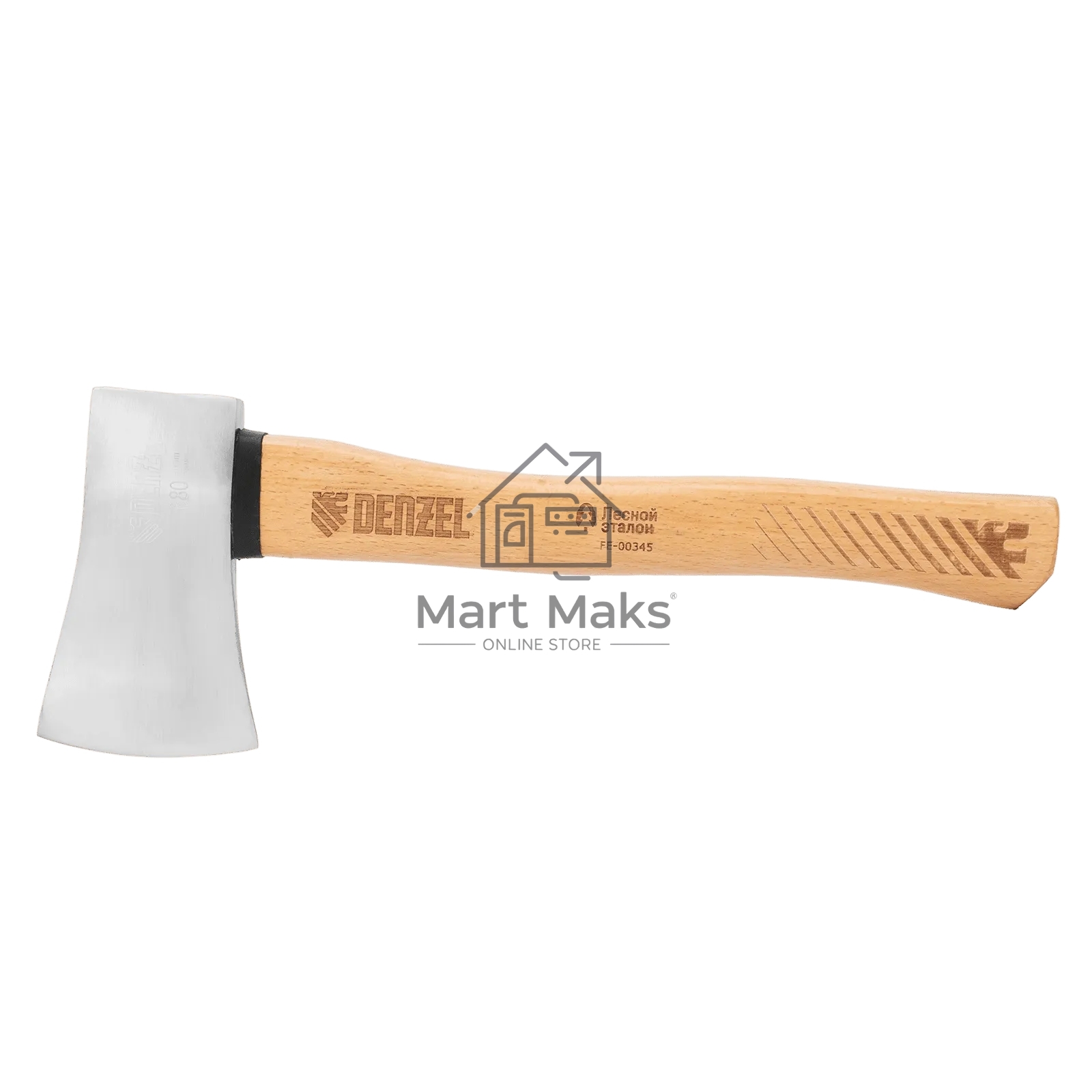 Топор кованый Denzel 680 г, американский тип, буковая рукоятка, 360 мм, EFP