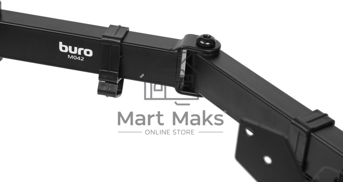 Кронштейн для мониторов ЖК Buro M042 черный 17