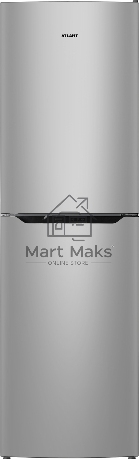 Холодильник Atlant XM 6623-189 серебристый двухкамерный 182/159л морозилка снизу