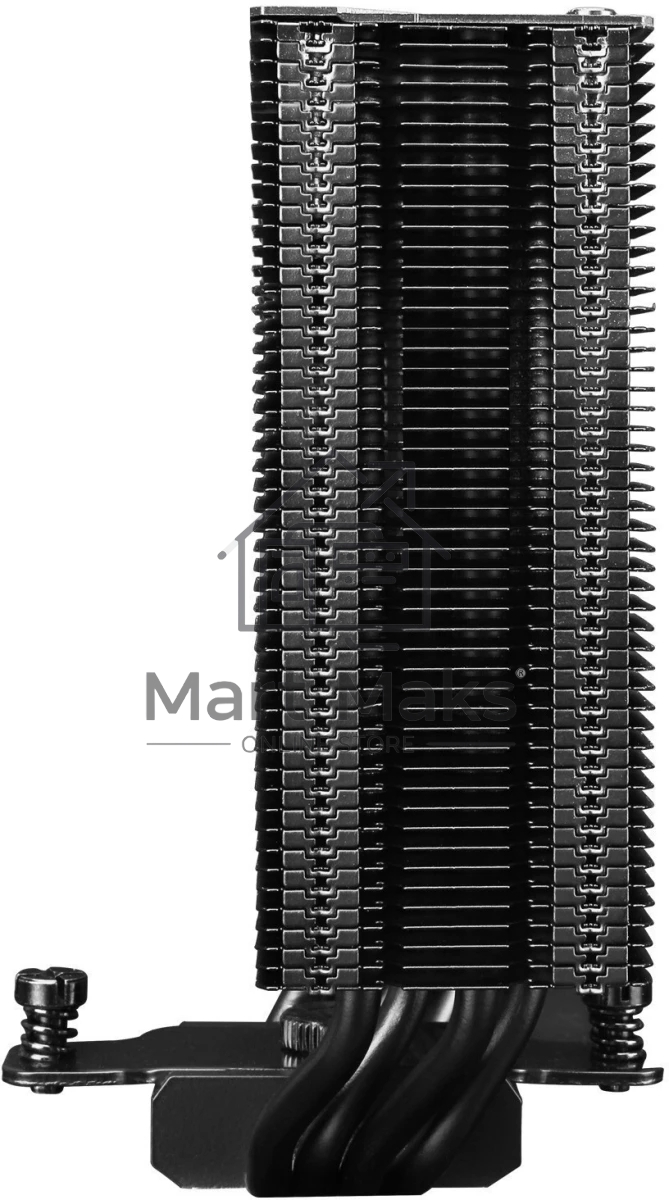 Устройство охлаждения(кулер) Thermalright Assassin Spirit 120 Soc-AM5/AM4/1151/1200/1700 черный 4-pin 25.6dB Al+Cu 900gr Ret (AS120-EVO)