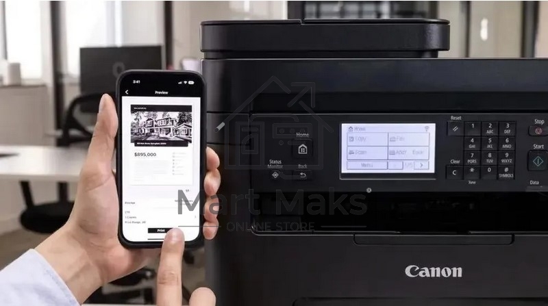 МФУ лазерный Canon i-Sensys MF275dw (5621C001), A4, ч/б, печ. 29 стр/мин., скан. до 20 стр/мин (ч/б) 15 стр/мин (цвет), 2400 x 600 dpi (печать) 600x600dpi (скан.), USB, RJ-45, Wi-Fi, Air Print, Mopria