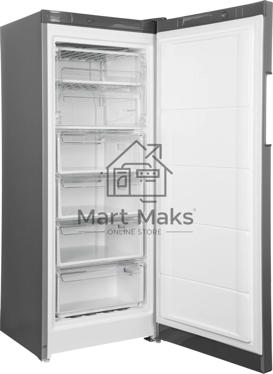 Морозильная камера Indesit DSZ 4150 G, серебристый, 214 л, 6 ящиков