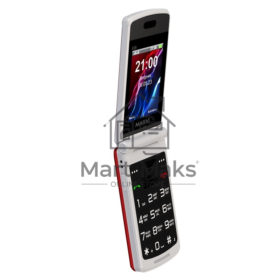 Мобильный телефон Maxvi E28 красный