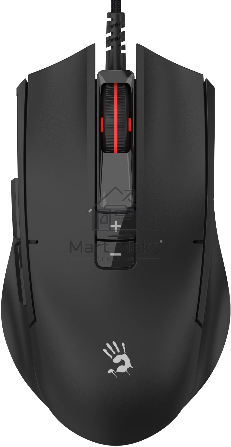 Мышь проводная A4Tech Bloody ES8 черный, 6000 dpi, USB, кнопки - 7