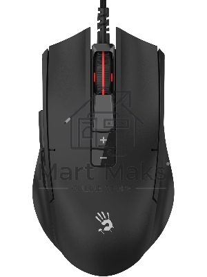 Мышь проводная A4Tech Bloody ES8 черный, 6000 dpi, USB, кнопки - 7